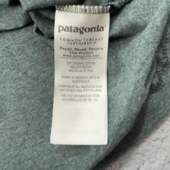 Patagonia Shirt Mens Medium Green Slim Fit Graphic Tee Ventura CA STY 38907 - Picture 4 of 11